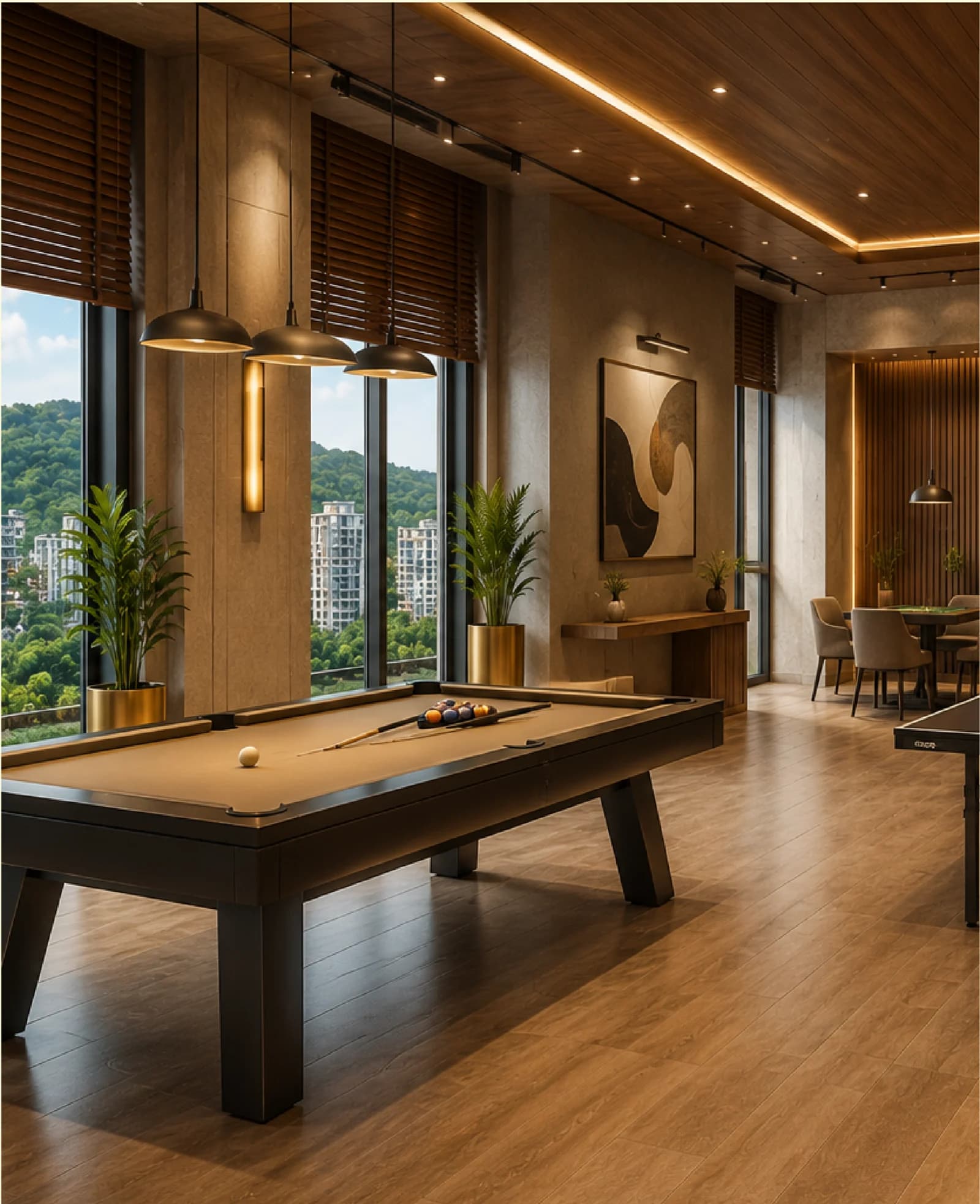 Indoor games arena