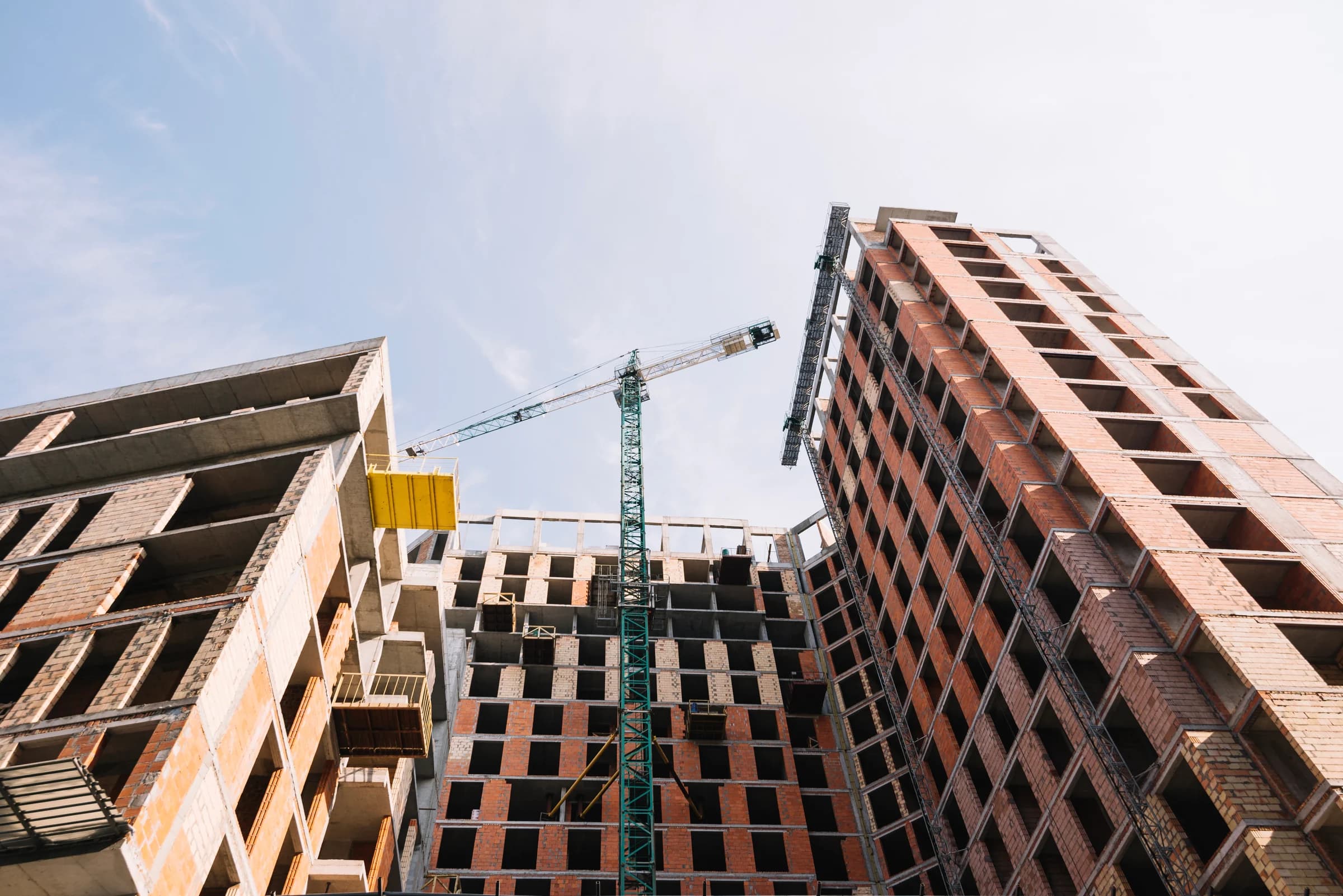 Residential building under construction by Raajlaxmi Group